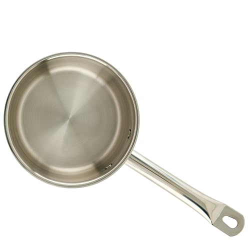 2 qt Stainless Steel Sauce Pan with Lid and Cover (2 Quarts)