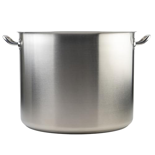 60 qt Stainless Steel Stock Pot with Cover (60 Quarts / Pot With Cover)
