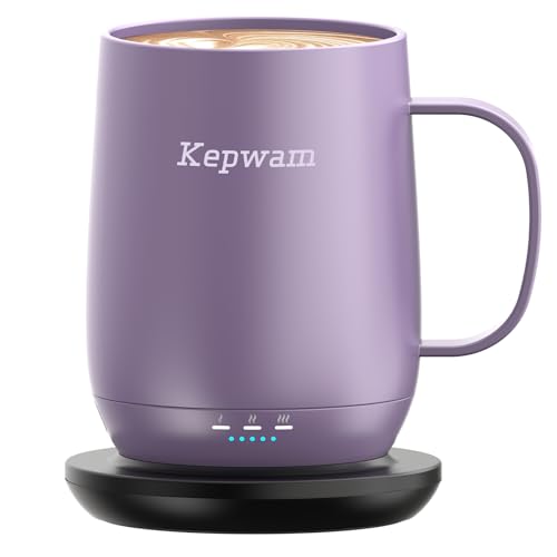Self Heating Coffee Mug T2 (Lilac Violet / 16oz)