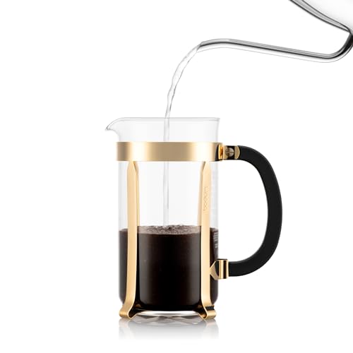 34oz Chambord French Press Coffee Maker (Gold / 34 oz)