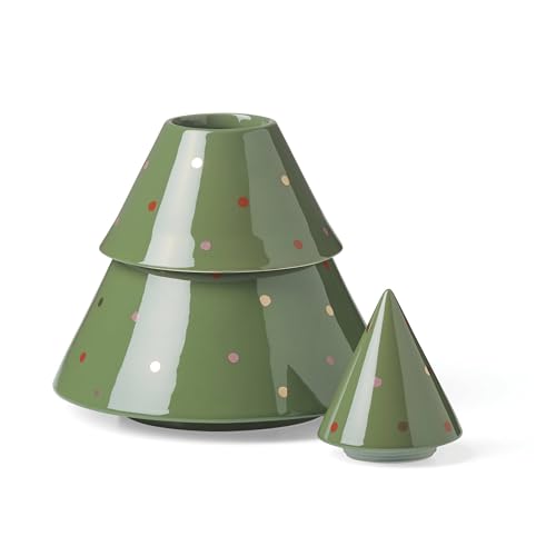 Figural Evergreen Christmas Cookie Jar (Treat Jar)
