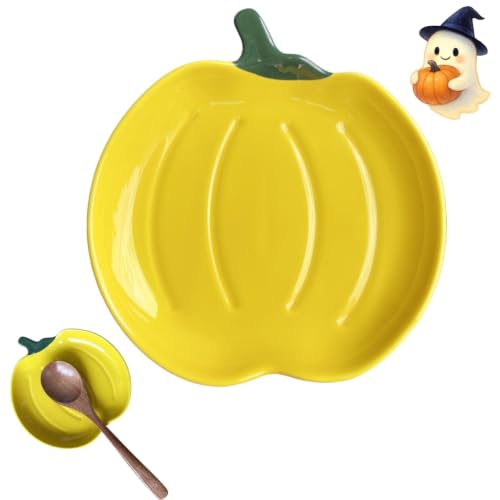 Ceramic Spoon Rest for Stove Top (Yellow)