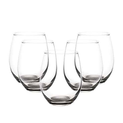Stemless Wine Glasses in Bulk by ARC Perfection (10 Count)