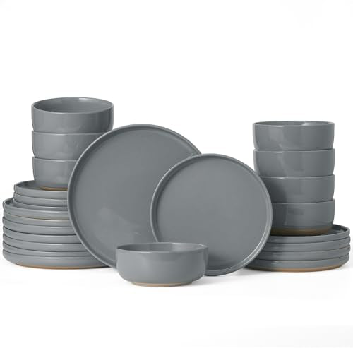 Milkyway 24 Piece Stoneware Dinnerware Set