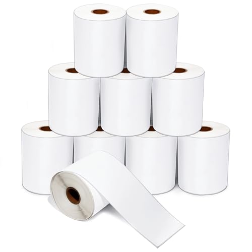 4" X 130 ft Direct Thermal Continuous Feed Labels (4" X 130')