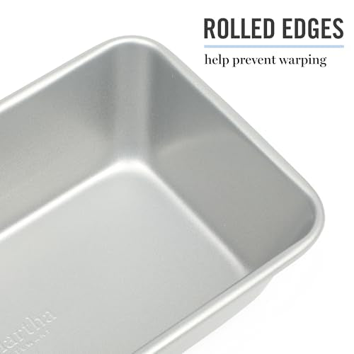 Gallen 9 Inch Nonstick Carbon Steel Loaf Pan (Silver / 9" Loaf Pan)