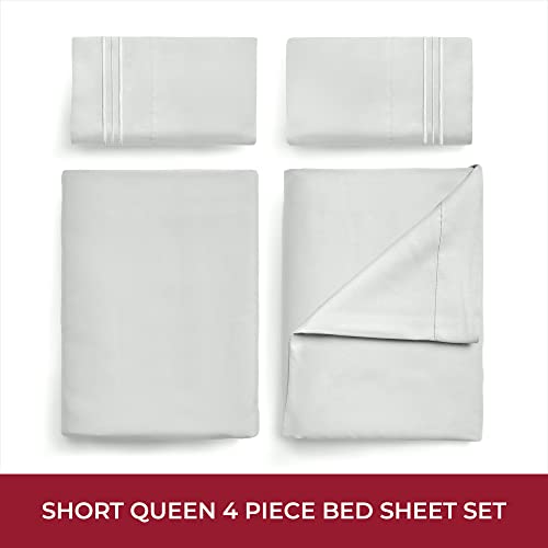 Iconic 4 Piece (1364 Light Gray / RV / Short Queen)