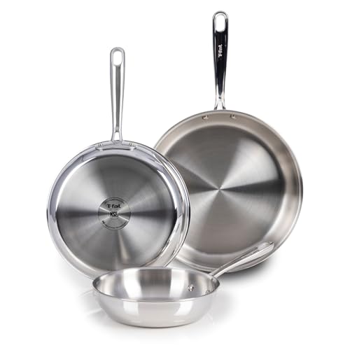 Pro Tri Ply Stainless Steel Frying Pan Set (Cookware set / 3-Piece)