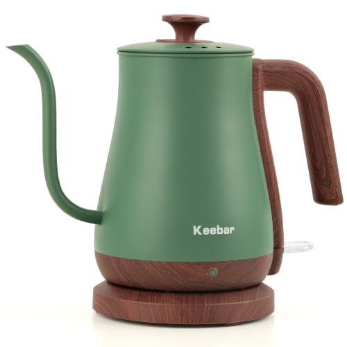 Gooseneck Electric Kettle (Matcha Green / 0.8 Quarts)