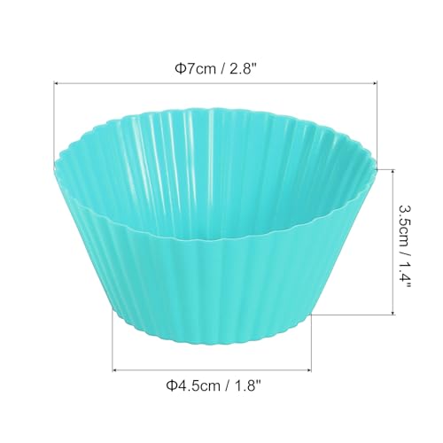 18Pcs Silicone Cupcake Liners