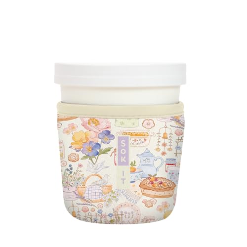 IceCreamSok Insulated Neoprene Cover (Cottage Core / Fits Tapered Pints)