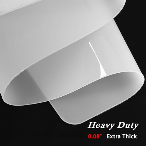 Silicone Placemats (25.6"×17.7"-1pack / Translucent Thicken Non-slip)