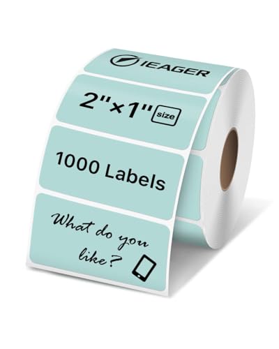2x1 Inch Thermal Labels