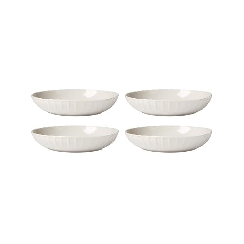 897275 French Perle Groove Dinner Bowls (Dinner Bowls, Set of 4)