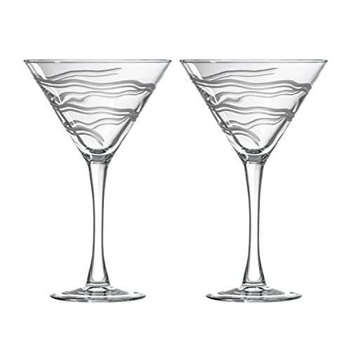 Good Vibrations Martini Glass (2 Count)