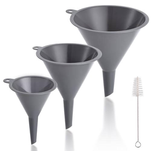 Plastic Kitchen Funnel Set of 3
