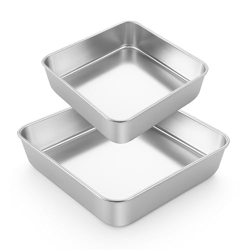 6 9 Inch Square Baking Cake Pan (6'' x 6''+9'' x 9'')