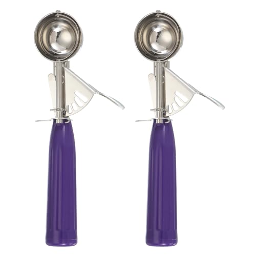2 Pcs Cookie Scoops Ice Cream Scoop w