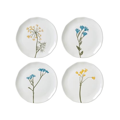 Wildflowers 4 (Tidbit Plates, Set of 4)