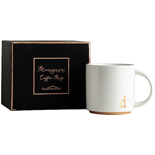 Ceramic Coffee Mug (gold-d)