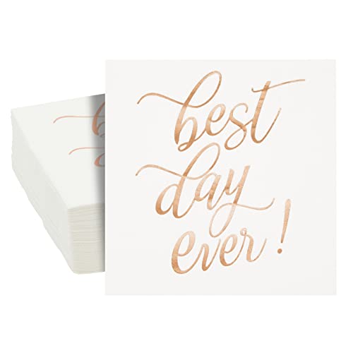 50 Pack Best Day Ever Napkins (50 Pack)