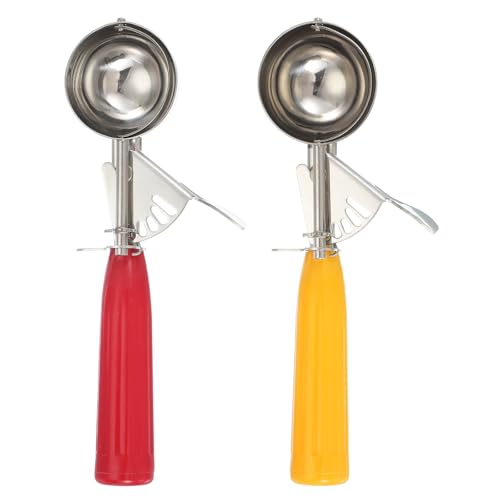 2 Pcs Cookie Scoops Ice Cream Scoop w