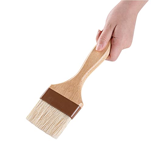Pastry Tek 1 Boar Bristles Pastry Brush (9 1/2")