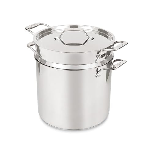 Simply Strain Stainless Steel 16 Qt Stock Pot with Strainer Insert (16-quart (Induction))