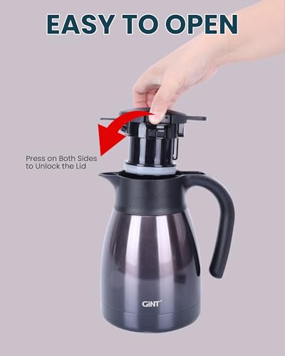 1L 34Oz Thermal Coffee Carafe (Purple / 34 Ounces)