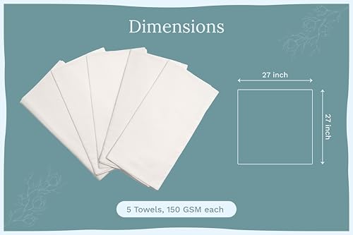 Bread Towels for Proofing Cover (Natural Cotton)