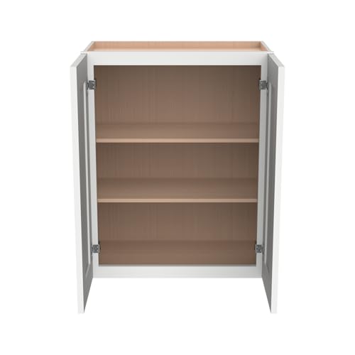 Wall Mounted Cabinet (Origami White / 39" W x 12" D x 36" H)