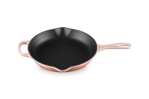 Enameled Cast Iron Signature Round Skillet (10.25" / Peche)