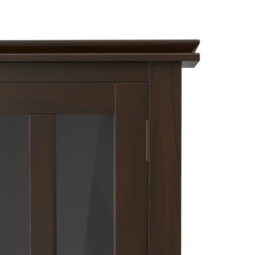Artisan 38" Wide Solid Wood Cabinet in Brunette Brown (Tobacco Brown / 30 inch)