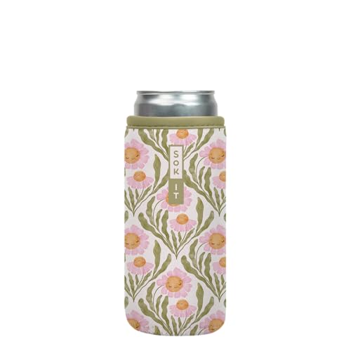 CanSok Sleeve for Beer & Soda Insulated Neoprene Cover (Little Sprout / 12oz Slim Can Sleeve)