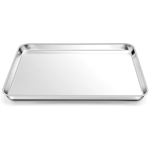1PC 18 x 13 Inches Stainless Steel Half Baking Sheet Pan (3 Count)