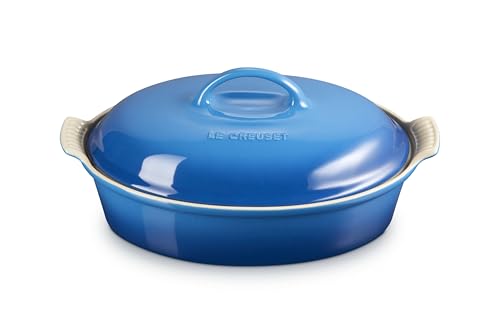 Stoneware Heritage Covered Oval Casserole (Marseille)
