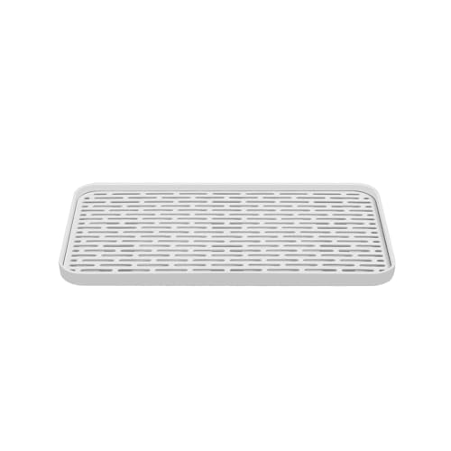 Plastics Drain Tray (White / 12.2 x 7 x 0.9 in)