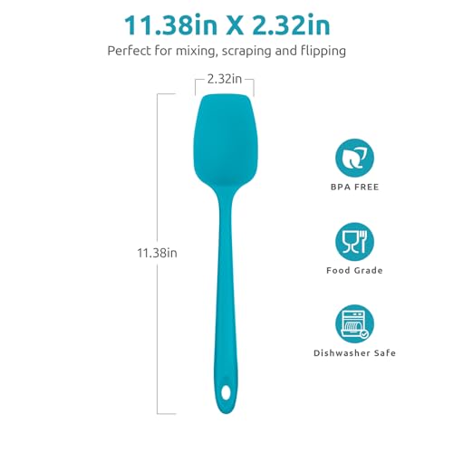 Silicone Spoon Spatula Set of 3