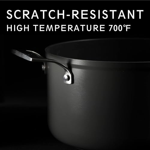 12.5 Inch Nonstick Frying pan with Lid (12.5-Inch)