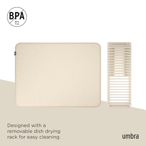 Udry Dish Drying Rack with Mat