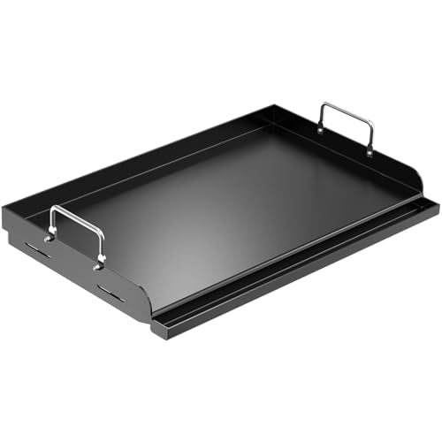 25 x 16 Inch NanoCeramic Cast Iron Griddle for Gas Grills (25" x 16" x 2.6")