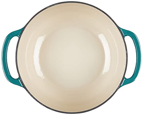 Essential Enamel Cast Iron Dutch Oven (Lagoon)
