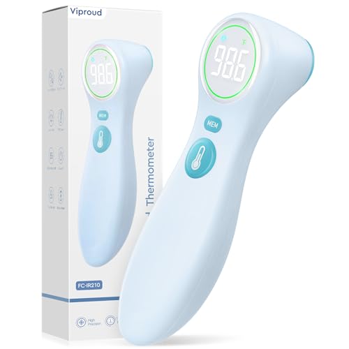 No Touch Thermometer for Kids and Adults (Blue)