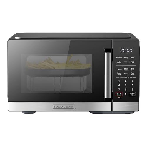 5-in-1 Microwave Oven Air Fryer Combo, 0.9 Cu.Ft, 900W (0.9 cu. ft.)