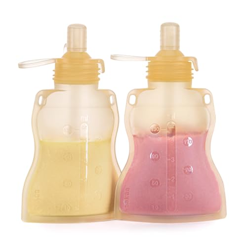 Silicone Pouch (Yellow / 2-Pack)