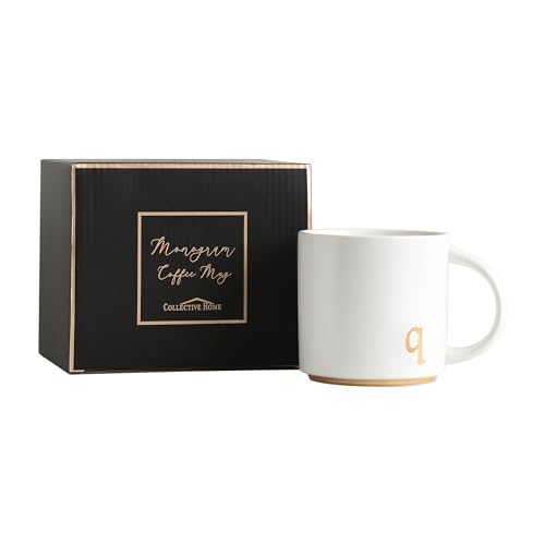 Ceramic Coffee Mug (gold-q)