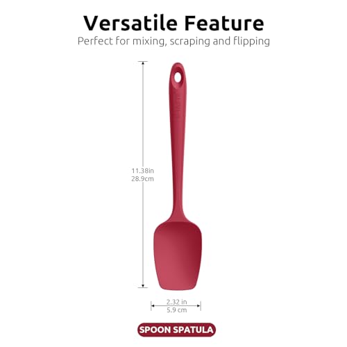 Silicone Spoon Spatula Set of 3 (3 Count)