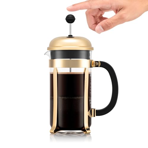 34oz Chambord French Press Coffee Maker (Gold / 34 oz)