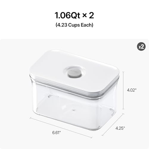 Premium Airtight Food Storage Containers (OT-10RX2PCS)