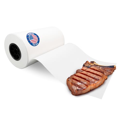 White Butcher Paper 12" x 12000" (White / 12" X 1000 Feet, 1 Roll)